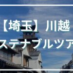埼玉・川越で1日サステナブルツアー！歴史と文化を実際に体験してみた
